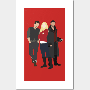 Neal, Emma, and Hook Posters and Art